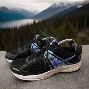 Nike Women's Dart 10 Black Purple MotionFit Running Sneakers US 11 580428-001